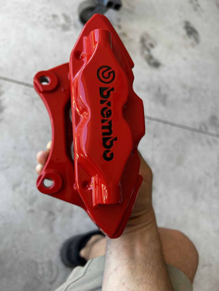 Brakes powder coating by Pasadena Powder Coating
