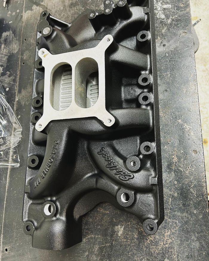 Engine powder coating by Pasadena Powder Coating