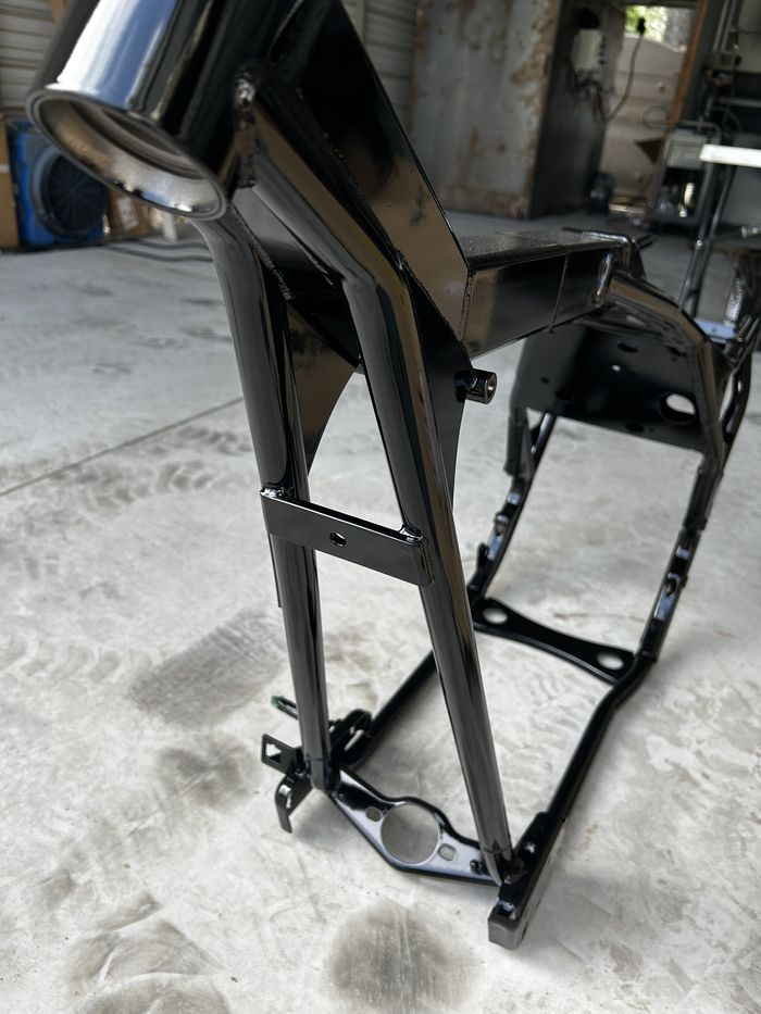 Frames powder coating by Pasadena Powder Coating