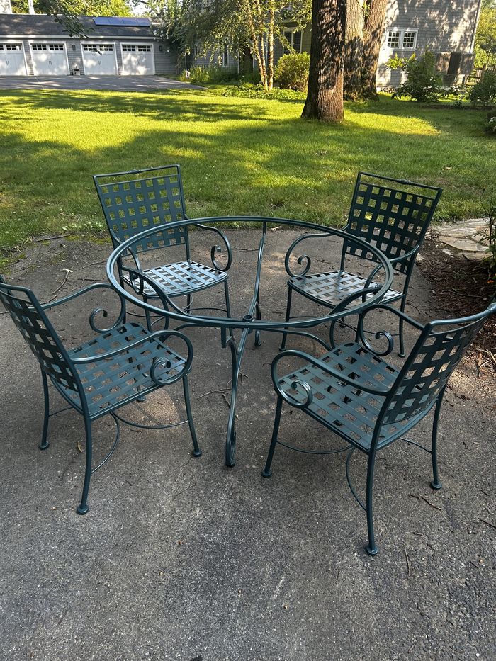 Furniture powder coating by Pasadena Powder Coating