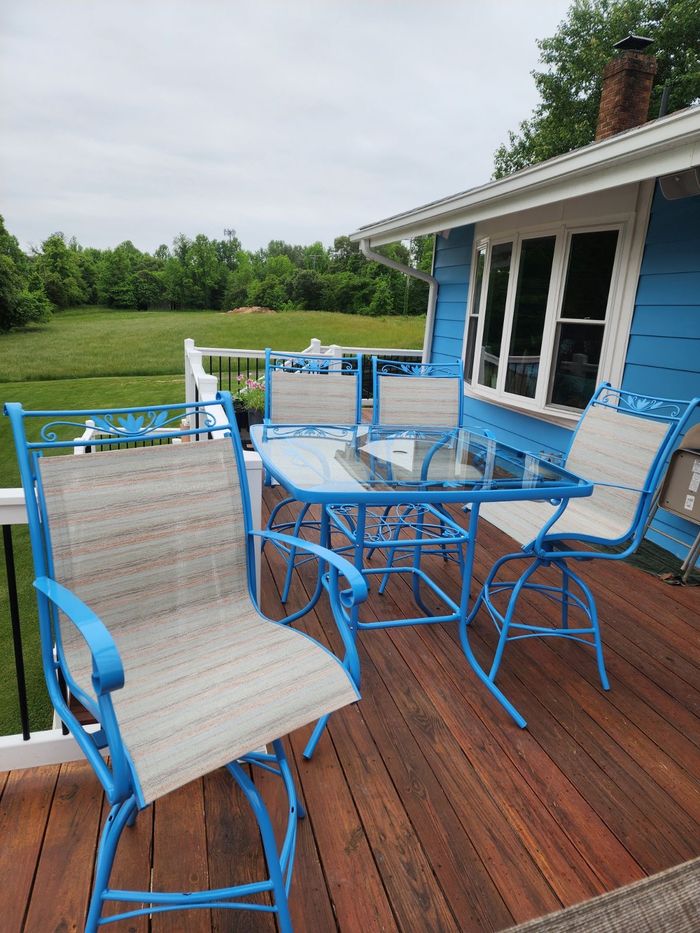 Furniture powder coating by Pasadena Powder Coating