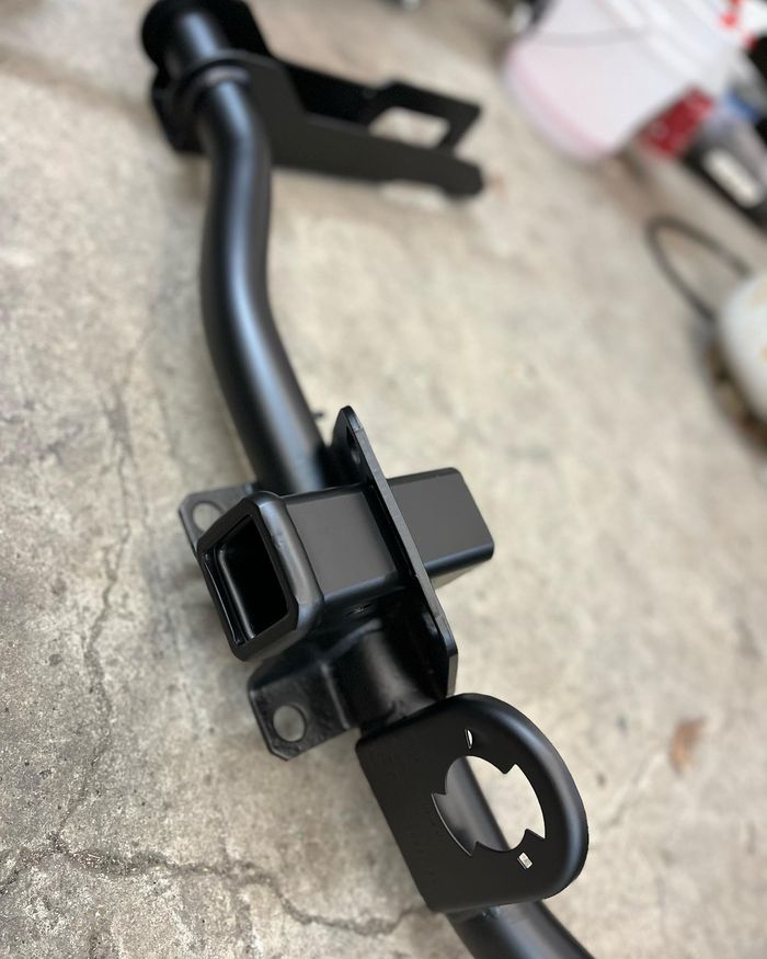 Hitches powder coating