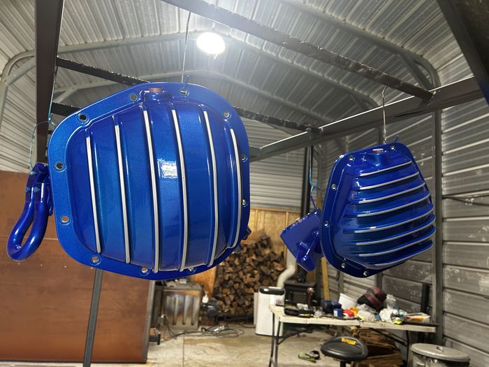 Suspension powder coating by Pasadena Powder Coating