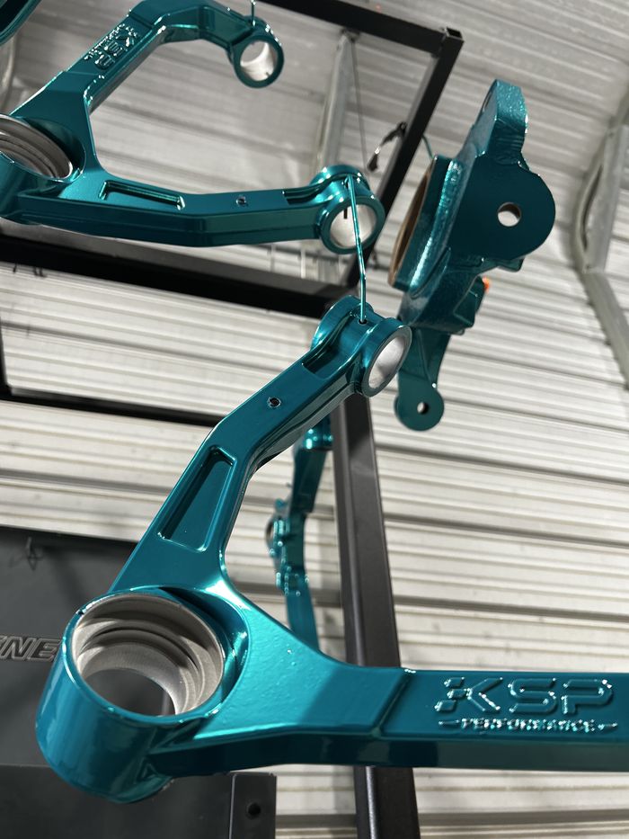 Suspension powder coating by Pasadena Powder Coating