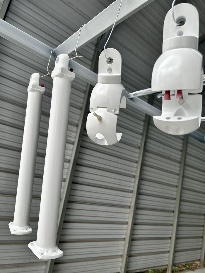 Suspension powder coating by Pasadena Powder Coating