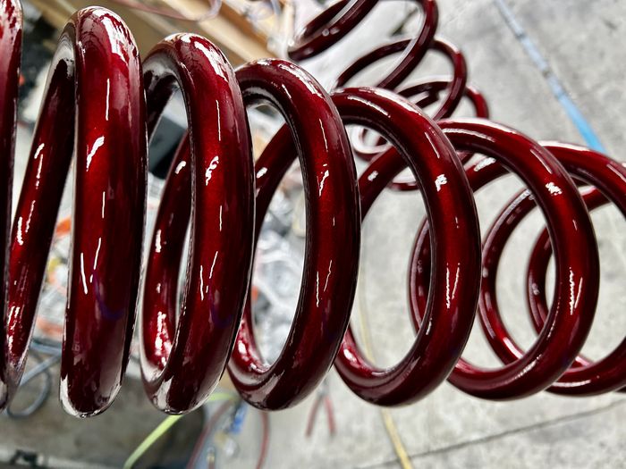 Suspension powder coating by Pasadena Powder Coating